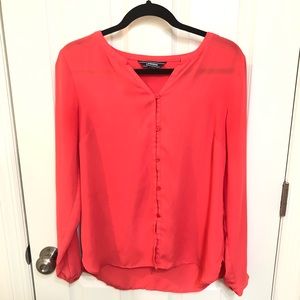 SOLD Lands End Button Down Blouse